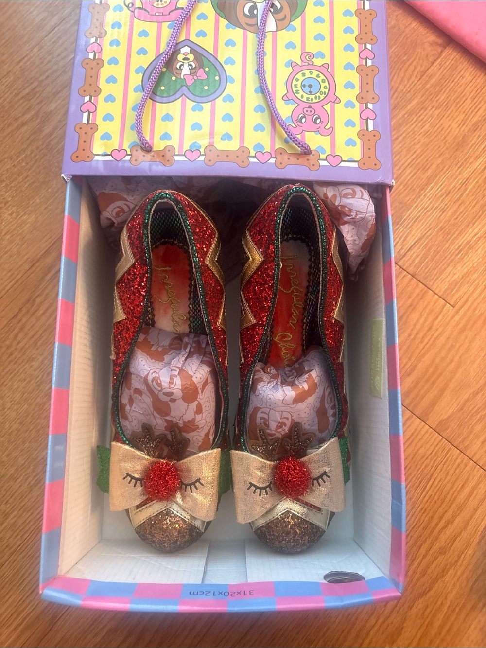 Irregular Choice Christmas heels